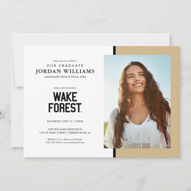 Universität weck Forest | Geweckt Wald Ankündigung (Vorderseite)