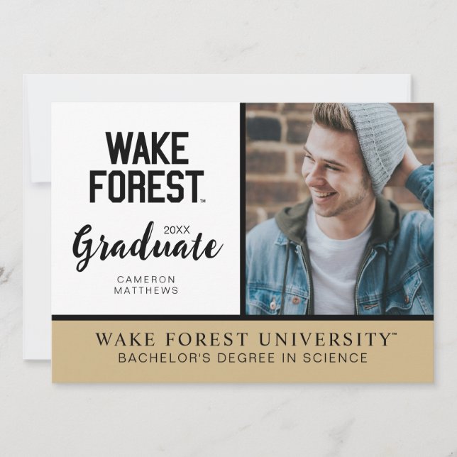 Universität weck Forest | Geweckt Wald Einladung (Vorderseite)