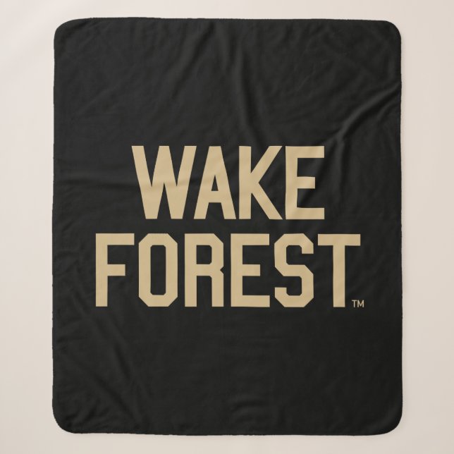 Universität weck Forest | Geweckt Wald Sherpadecke (Vorderseite)