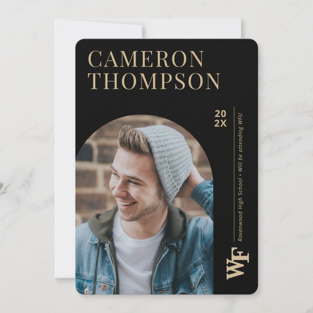 Universität weck Forest | WF Einladung (Vorderseite)