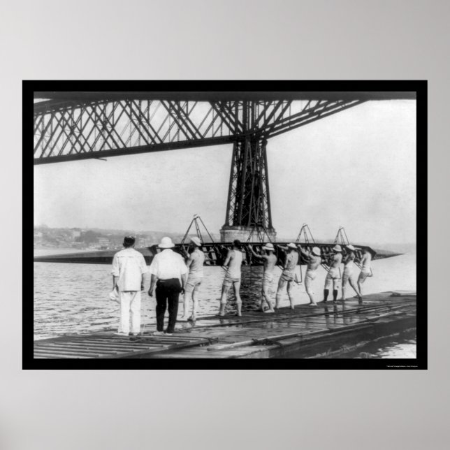 Universität Wisconsin Varsity Rowing 1914 Poster (Vorne)