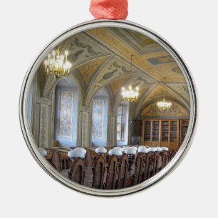 Universitätsbibliothek Vilnius - LITAUEN Silbernes Ornament