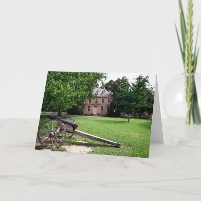 Université de carte de voeux vierge de William et (Devant)