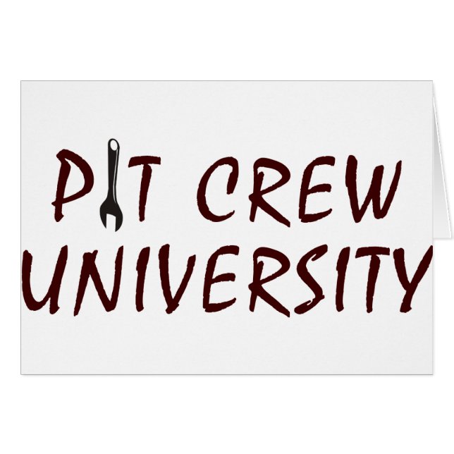 Université Pit Crew (Devant horizontal)