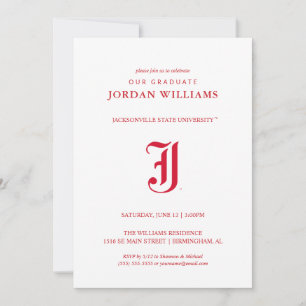 University Abschluss Jacksonville Staat Ankündigung