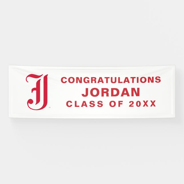 University Abschluss Jacksonville Staat Banner (Horizontal)