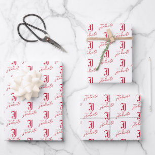 University Abschluss Jacksonville Staat Geschenkpapier Set