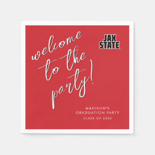University Abschluss Jacksonville Staat Serviette