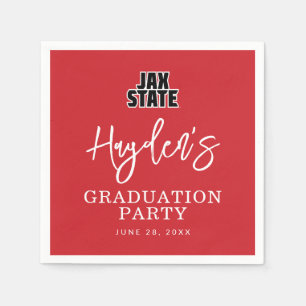 University Abschluss Jacksonville Staat Serviette