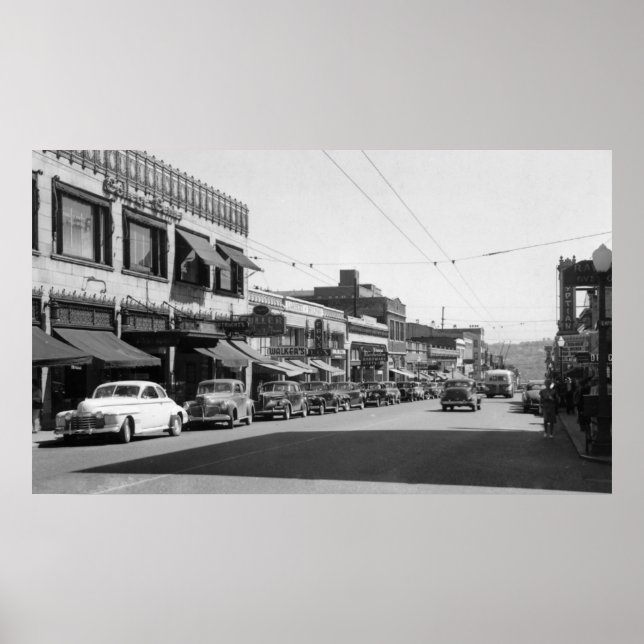 University Avenue in Seattle, Washington Poster (Vorne)