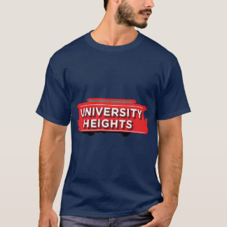 University Heights San Diego Stadtviertelschild Ov T-Shirt