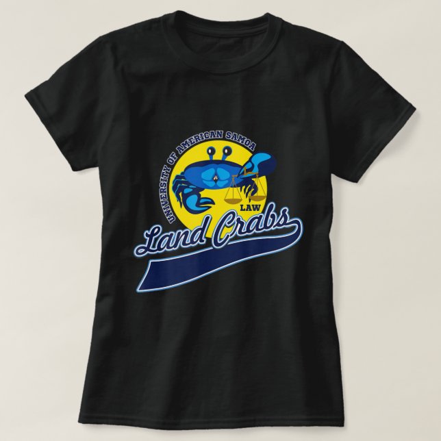 University of American Samoa Land Crabs.png T-Shirt (Design vorne)