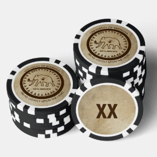 University of Beringia Mammoth Siegel Pokerchips