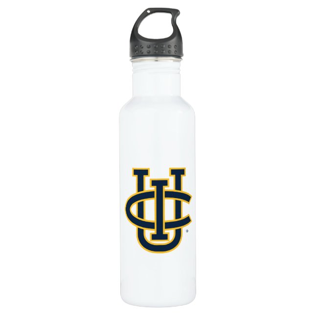University of California, Irvine Logo Edelstahlflasche (Vorderseite)