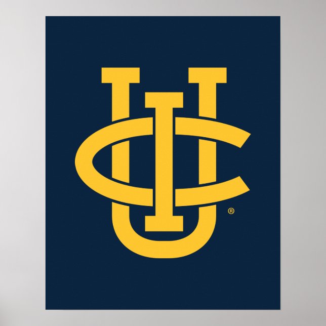 University of California, Irvine Logo Poster (Vorne)