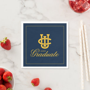 University of California, Irvine Logo Serviette