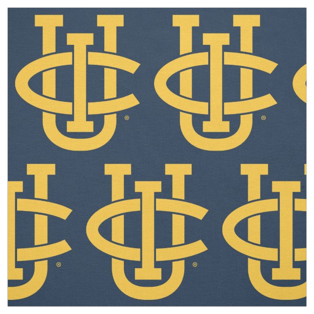 University of California, Irvine Logo Stoff (Muster)