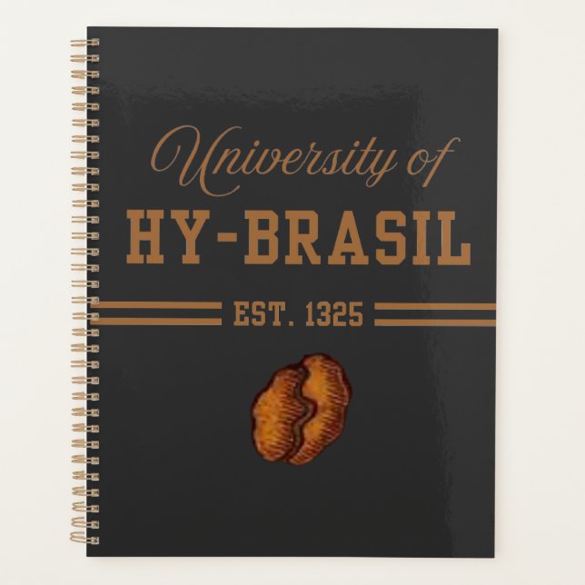 University of Hy-Brasil, Est. 1325 Planer (Vorderseite)