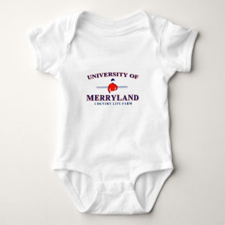 University of Merryland Säugling T Baby Strampler