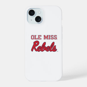 University of Mississippi Ole Miss Rebels iPhone 15 Hülle