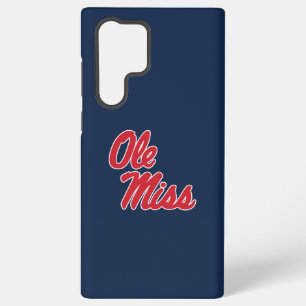 University of Mississippi Ole Miss Schrift Samsung Galaxy Hülle