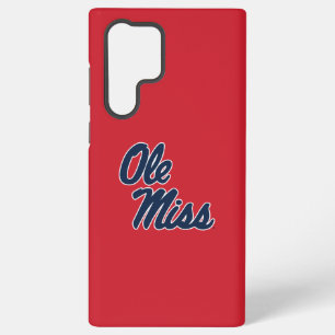 University of Mississippi Ole Miss Schrift Samsung Galaxy Hülle