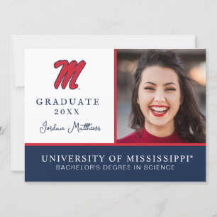 University of Mississippi Script-M Einladung