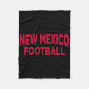 University Of New Mexico Football Bekleidung Sport Fleecedecke