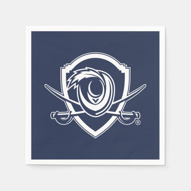 University of Virginia | Cavalier Shield Serviette (Vorderseite)