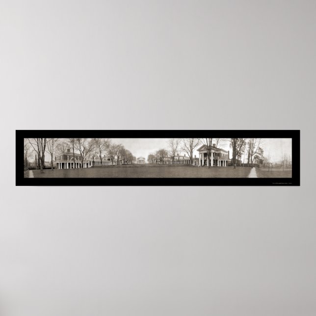 University of Virginia Foto 1911c Poster (Vorne)