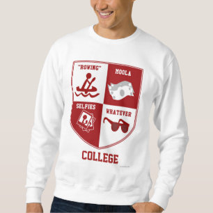 University Wappen Parody Uni Athletic Design Sweatshirt