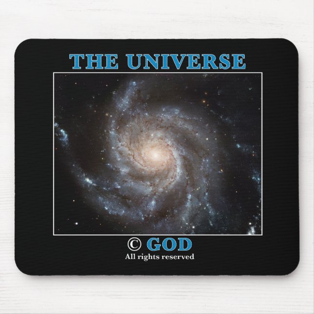 Universum Copyright Mousepad (Vorne)