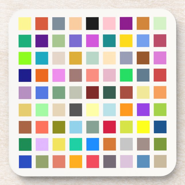 Universum der Farben, der Regenbogen u.v.m. - 81 S Getränkeuntersetzer (Vorderseite)