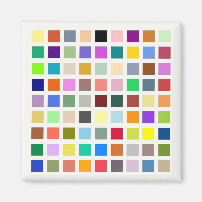 Universum der Farben, der Regenbogen u.v.m. - 81 S Magnet (Vorne)