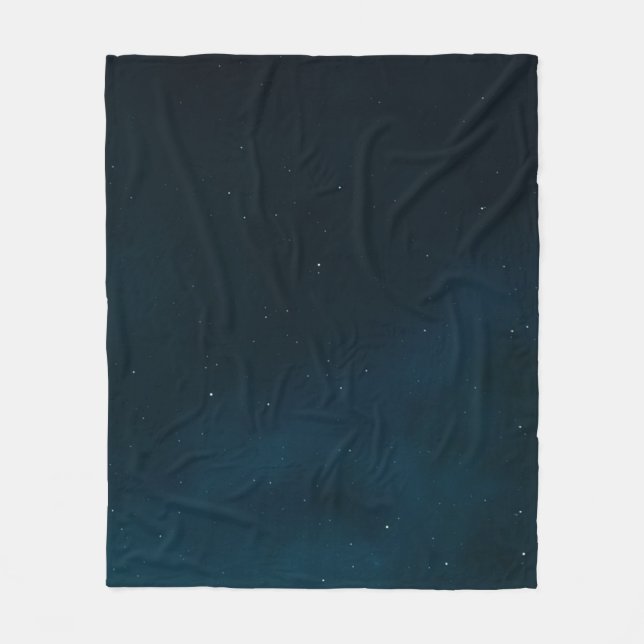 Universum-Galaxie im Hintergrund Fleecedecke (Vorderseite)