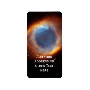 Universum Helix - Auge Gottes 1 Adressaufkleber