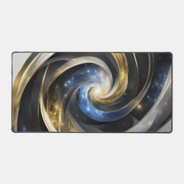 Universum in einer Abstrakten Spirale Schreibtischunterlage