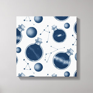 Universum in Flaschen Leinwanddruck