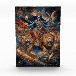 Universum Kräfte der Göttin Kali Fotoblock