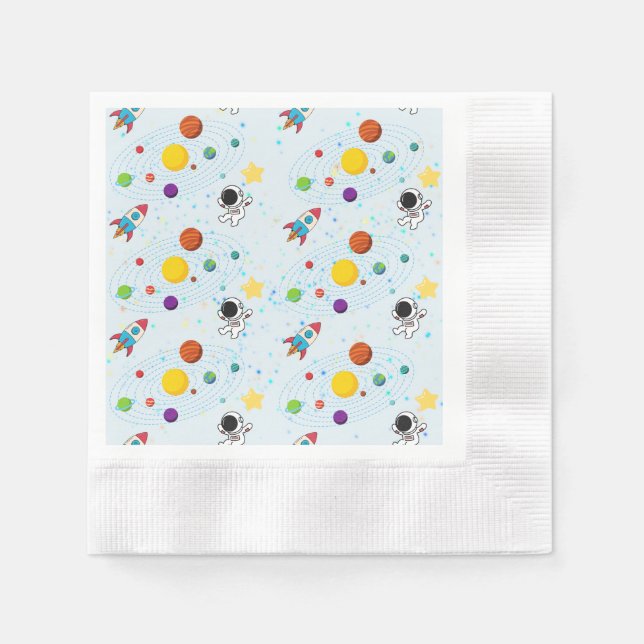 Universum Party NApkins Serviette (Vorderseite)