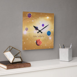 Universum Quadratische Wanduhr
