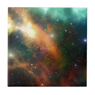 Universum-Raum-Sterne Fliese