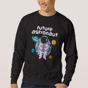 Universum Weltraum Wissenschaft Mond Planeten Zuku Sweatshirt