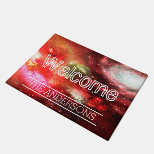 Universum - Willkommen Fußmatte