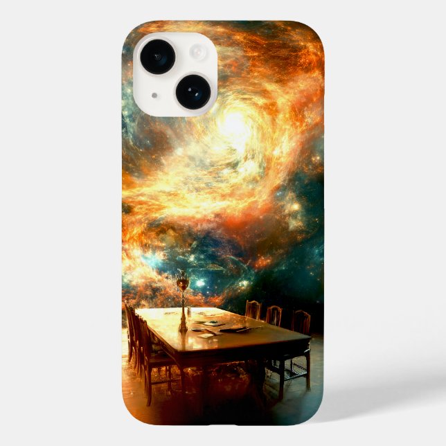 Universum zum Abendessen Case-Mate iPhone 14 Hülle (Rückseite)