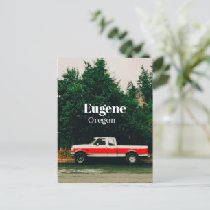 Univestadt Eugene - Oregon Postkarte
