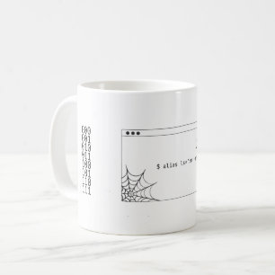 Unix-Befehl "alias" lustig Kaffeetasse