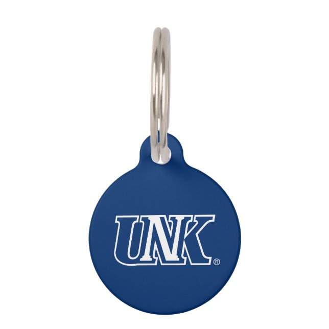 UNK| Universität Nebraska in Kearney Haustiermarke (Vorderseite)