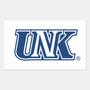 UNK Universität Nebraska in Kearney Rechteckiger Aufkleber
