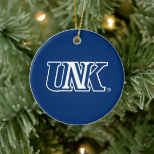 UNK University of Nebraska at Kearney Keramik Ornament